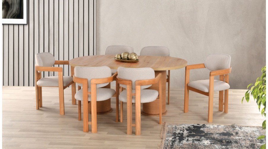 Della Meşe Salon Masa Takımı