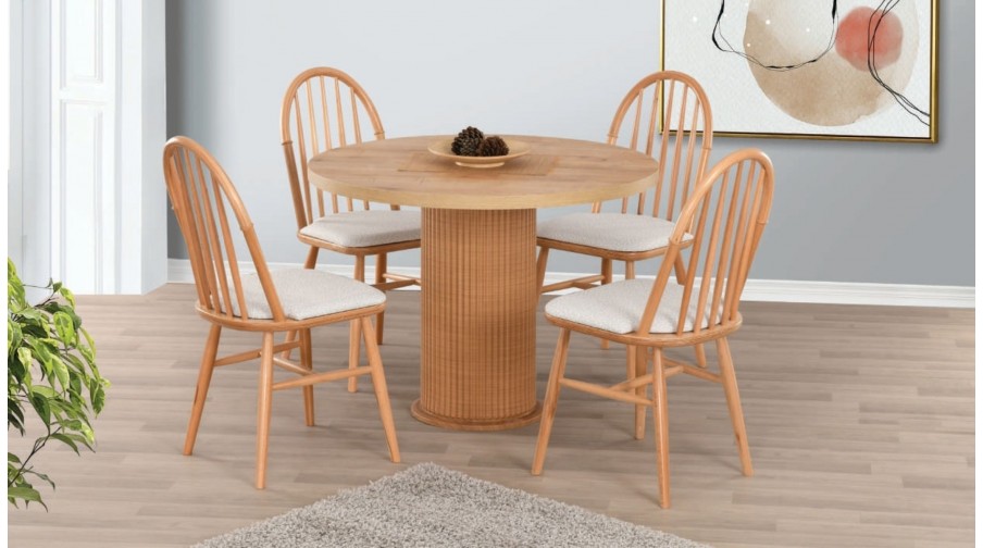 Frado Meşe Mutfak Masa Takımı