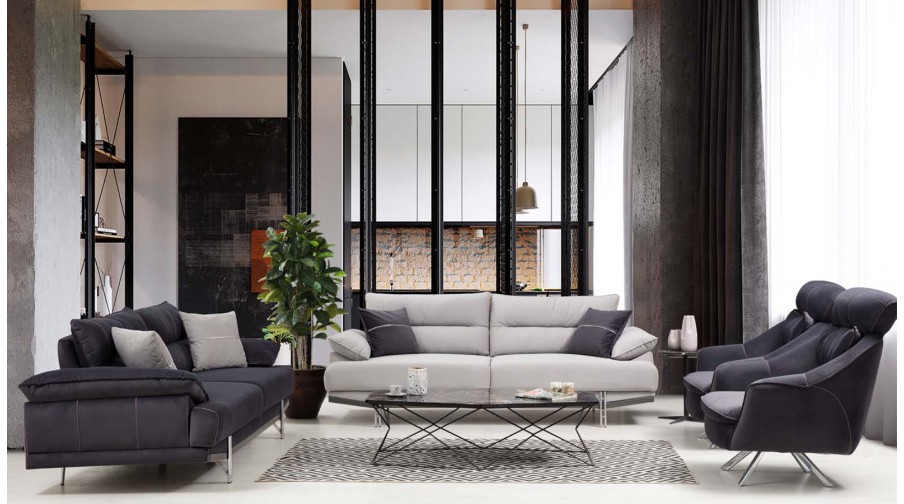 İcon Koltuk Takımı Gri