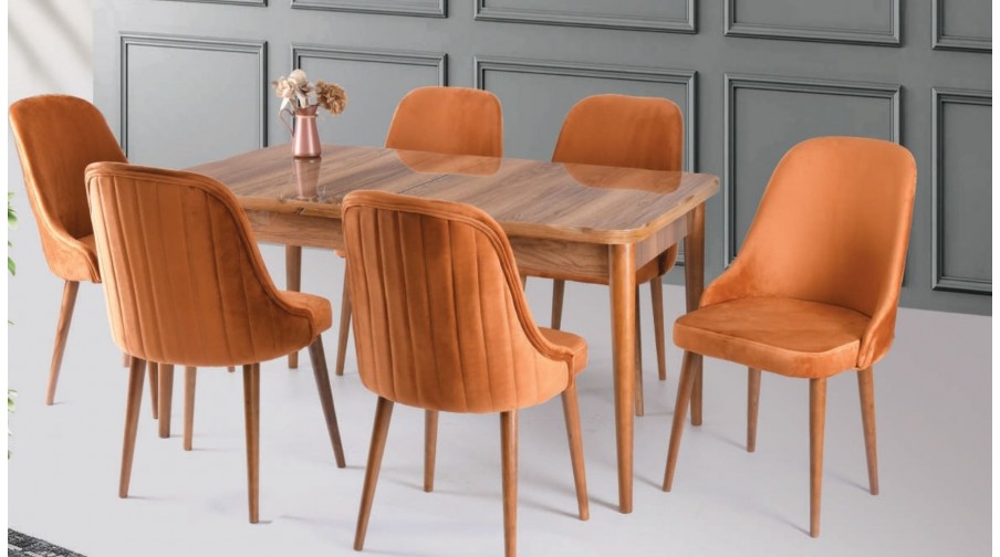 Wessa Meşe Salon Masa Takımı